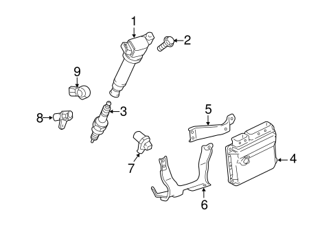 ELECTRICAL/IGNITION SYSTEM for 2012 Toyota Sienna #1