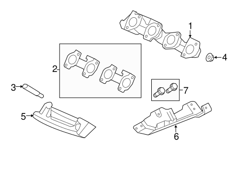 Exhaust System/Exhaust Manifold for 2013 Ford F-150 #1