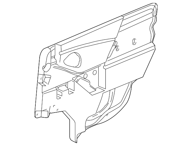 22735074 Деталь WATER DEFLECTOR, LEFT