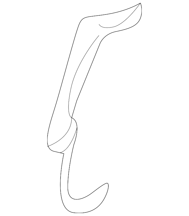 10425524 Деталь GRIP HANDLE, RIGHT