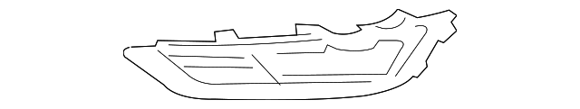 FM5Z-17B814-AB Деталь OUTER GRILLE, LEFT