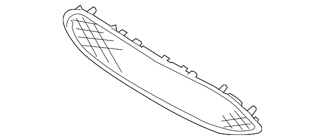 F1EZ8200A Деталь UPPER GRILLE