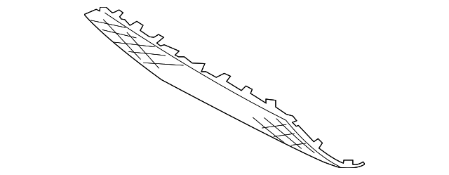 FM5Z-17K945-AA Деталь LOWER GRILLE