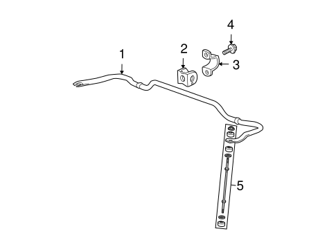 Acadia STABILIZER BAR & COMPONENTS 2