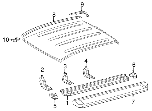 BODY/EXTERIOR TRIM - CAB for 2015 Toyota Tundra #2
