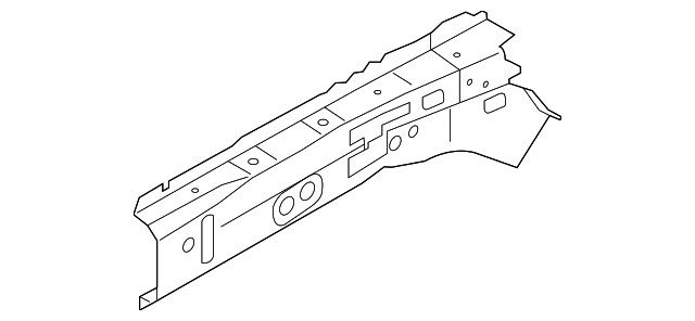 AE8Z-5410008-A Деталь INNER RAIL, RIGHT