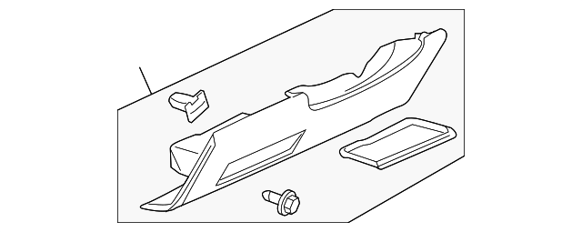 10377019 Деталь KNEE BOLSTER