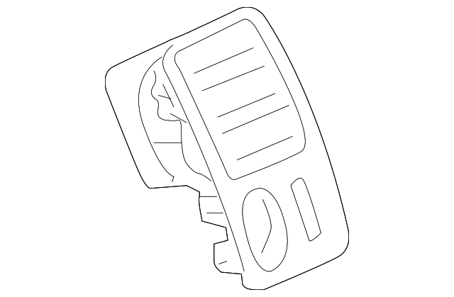 15264994 Деталь VENT GRILLE, LEFT