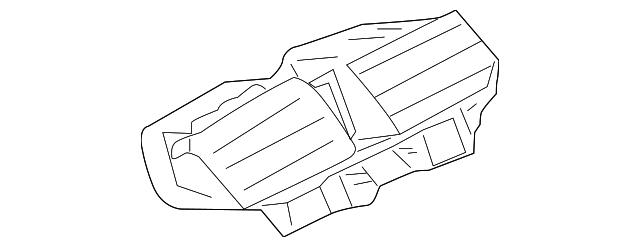 15848396 Деталь VENT GRILLE