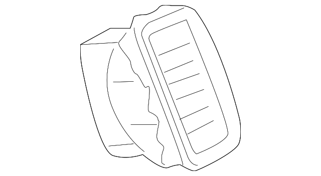 22728384 Деталь VENT GRILLE, RIGHT