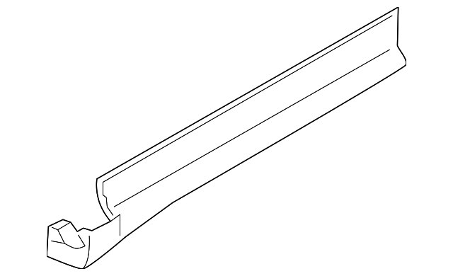 8A5Z-5410176-BA Деталь FRT ROCKER MLDG, RIGHT