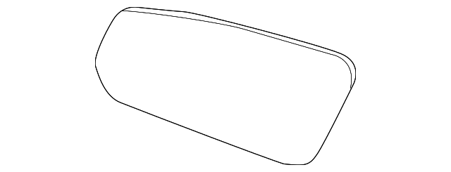AR3Z-17K707-A Деталь MIRROR GLASS, RIGHT