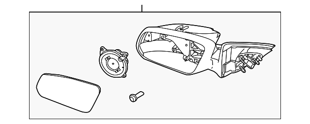 BR3Z-17682-AA Деталь MIRROR ASSY, RIGHT