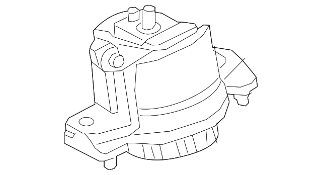 T2H7441 MOTOR MOUNT, LEFT