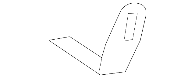 BK3Z-61264K44-A Деталь OUTER RAIL BRACKET, RIGHT