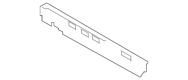 CK4Z61513A30B Деталь ROOF RAIL, RIGHT