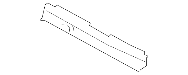 EK4Z-61513A30-A Деталь ROOF RAIL, RIGHT