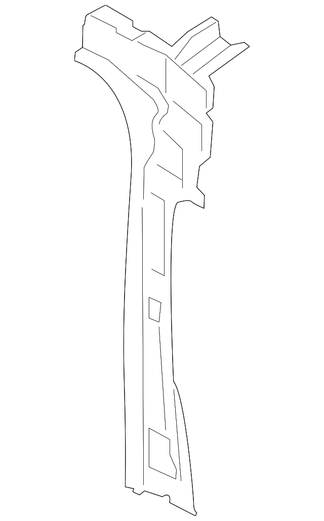 CK4Z-6124300-D Деталь INNER CENTER PLR, RIGHT