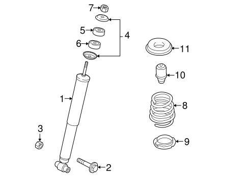Shocks & Components for 2013 Mazda CX-9 #0