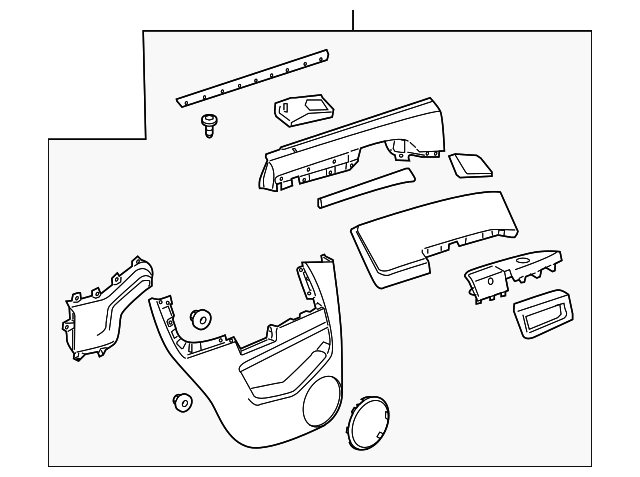 96837573 Деталь TRIM PANEL, LEFT