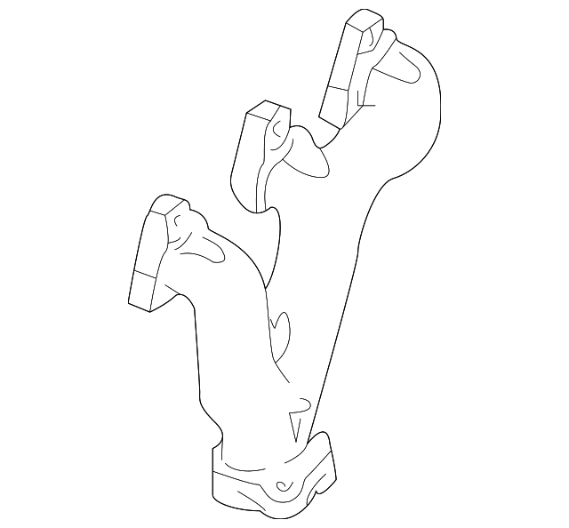 4F1Z-9431-AA MANIFOLD, LEFT