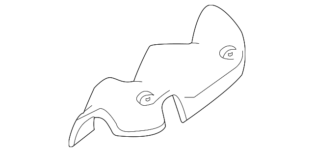 YF1Z9A462CA HEAT SHIELD