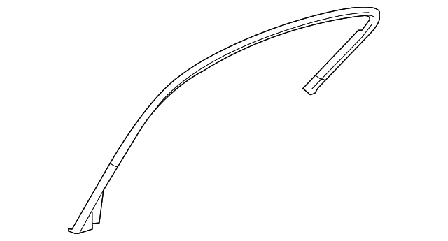 T2R15230 Деталь ROOF W'STRIP, LEFT