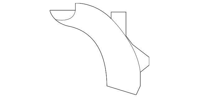 T2R8741 Деталь FILLER STRIP, LEFT