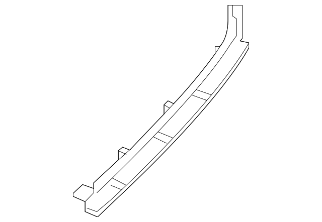 T2R8800 Деталь DRIP MOLDING RETAINER BRKT, LEFT