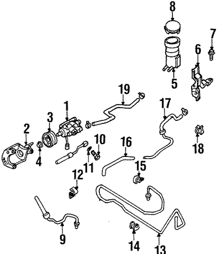 Filler Neck Bolt - Honda (0-28480-616-0) Filler Neck Bolt - Honda (0-28480-616-0)
