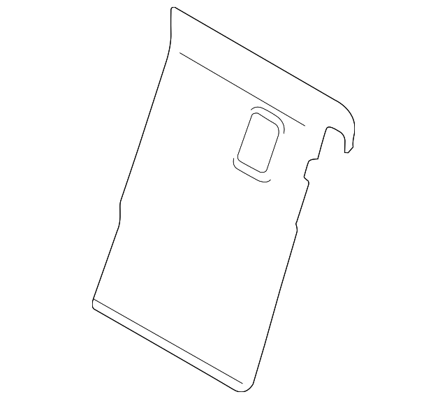 970-522-401-01-6B0 Деталь BACK PANEL COVER, LEFT