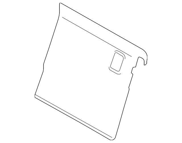 970-522-401-00-6B0 Деталь BACK PANEL COVER, LEFT