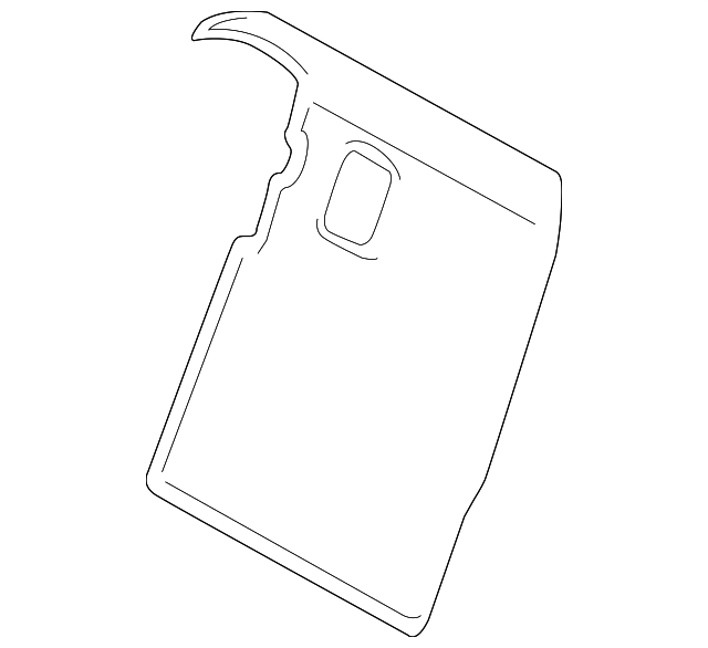 970-522-402-00-6B0 Деталь BACK PANEL COVER, RIGHT