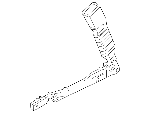 8S4Z-5461202-BA Деталь BUCKLE, RIGHT