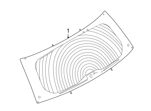Discovery Sport GLASS - LIFT GATE