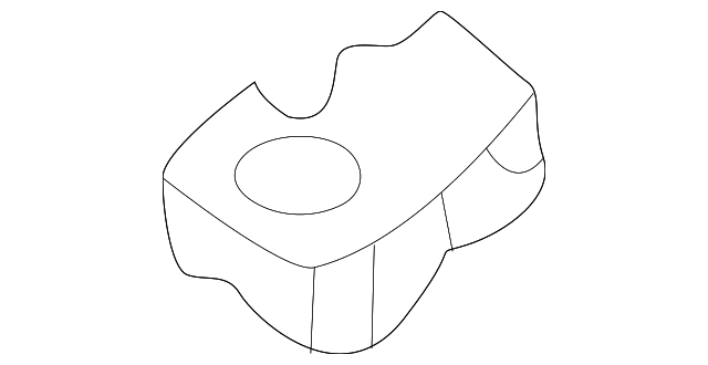 CAJ100350 Деталь SIDE RAIL GASKET, LEFT