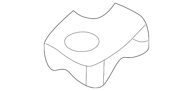 CAJ100320 Деталь SIDE RAIL GASKET, RIGHT