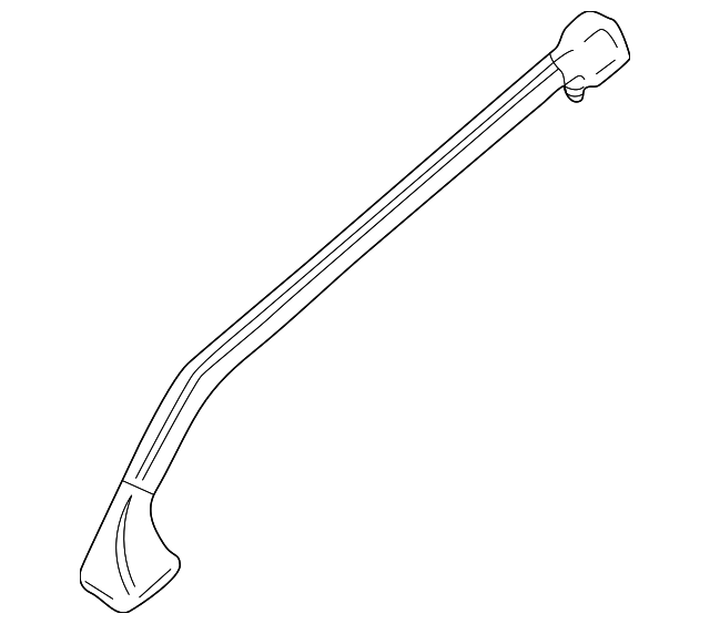 CAC000100PMA Деталь SIDE RAIL, RIGHT