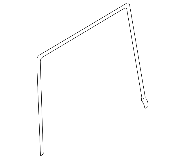 LR041418 Деталь UPPER SEAL, LEFT