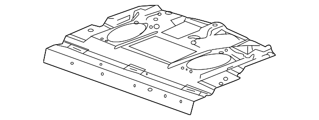 22833976 Деталь PKG TRAY PANEL
