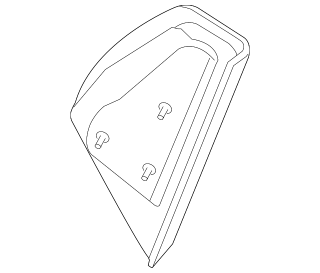 93356609 Деталь SIDE AIR BAG, LEFT