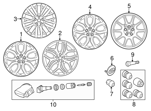 Range Rover Sport Колеса