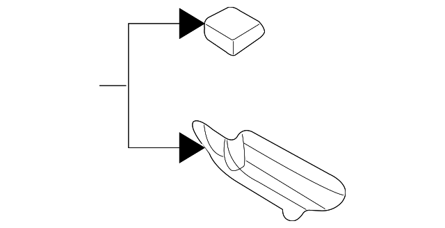 3S4Z-5445115-AA Деталь TROUGH, LEFT