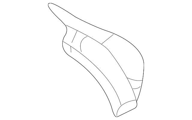 YS4Z-5429452-CA Деталь REINFORCEMENT, RIGHT