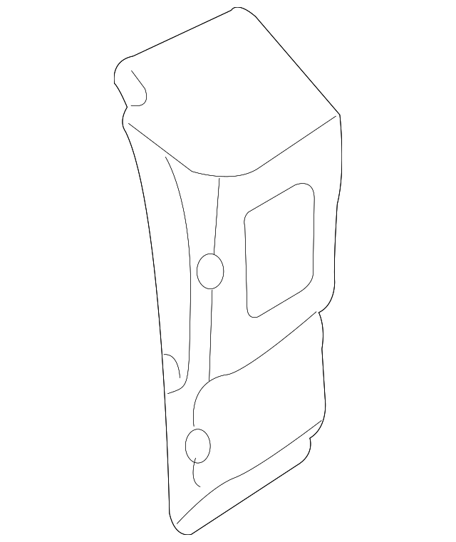 YS4Z-5429332-AB Деталь SIDE SUPPORT, RIGHT