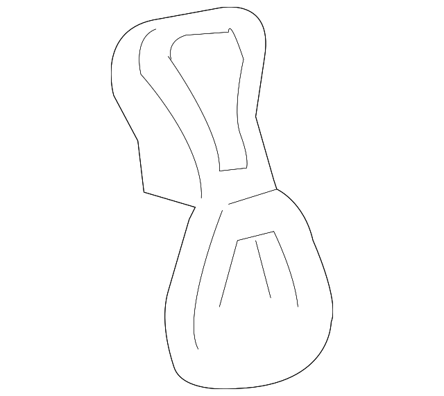 10440616 Деталь BELT COVER, LEFT
