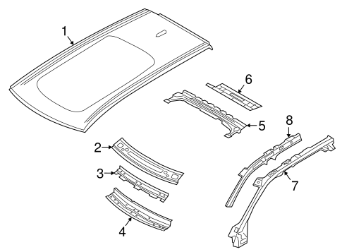 XC90 ROOF & COMPONENTS