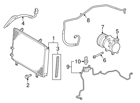 HVAC/SWITCHES & SENSORS for 2012 Toyota Camry #2