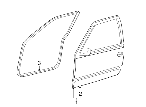 Yukon XL 1500 DOOR & COMPONENTS