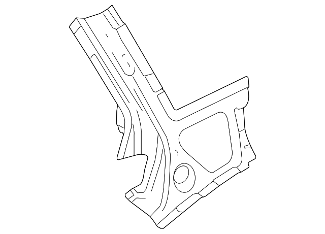 C2S19605 Деталь LOWER PANEL, LEFT